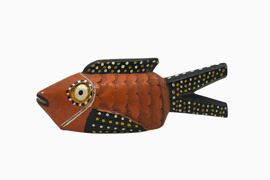 Orange & Black Bozo fish