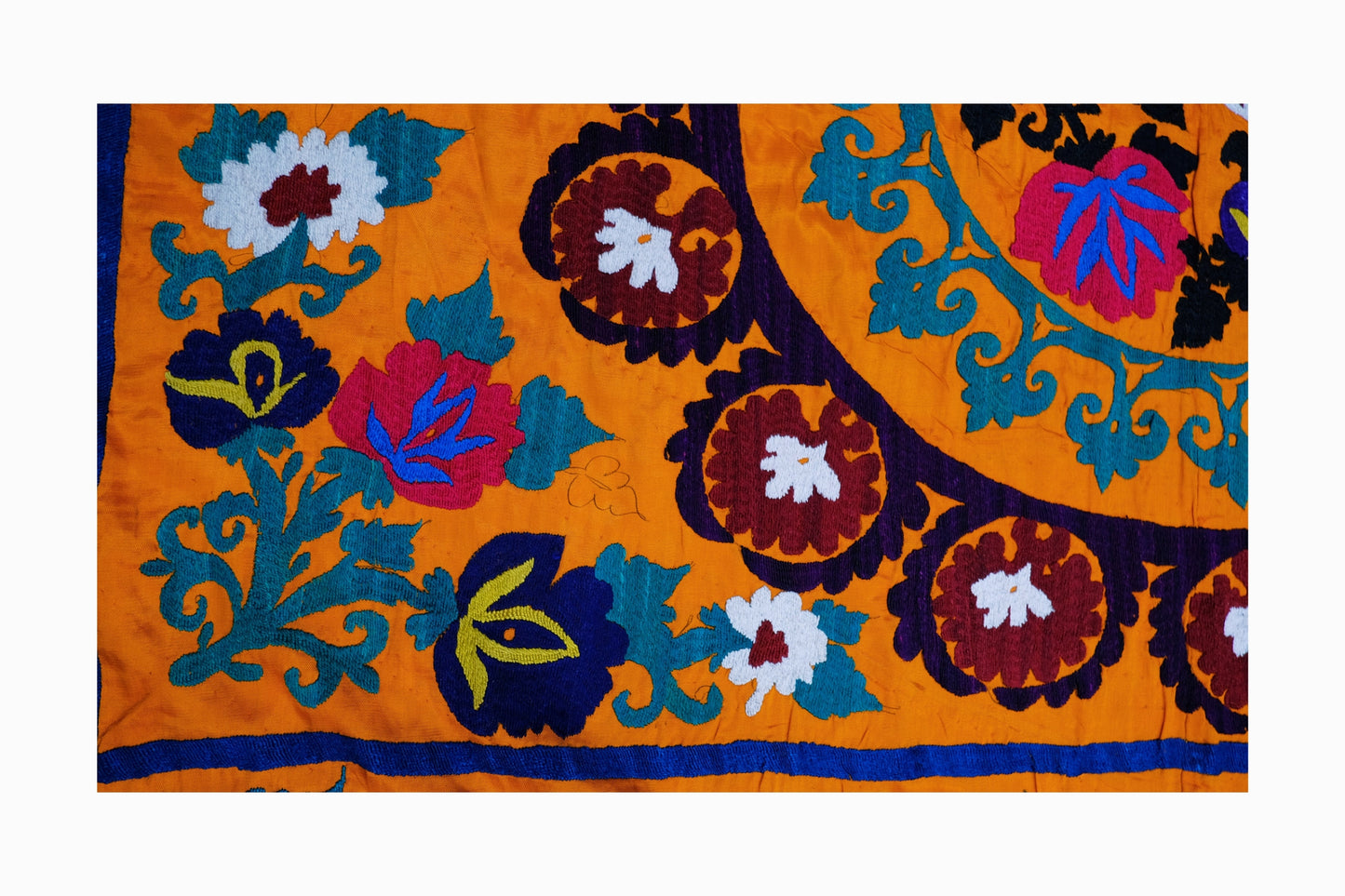 Orange flower Suzani