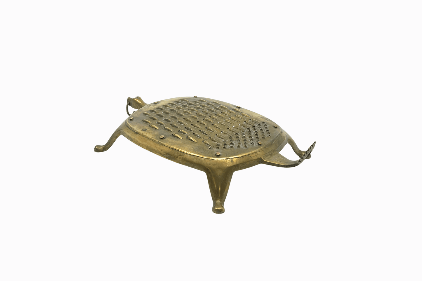 Vintage Brass Tortoise Grater II