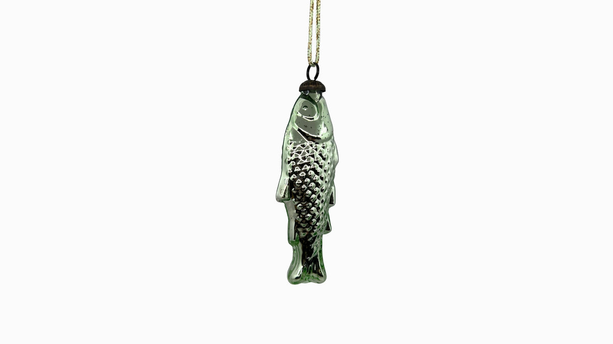 Green Aqua Glass Fish