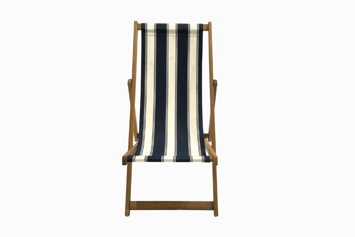 Navy Stripe Deckchair