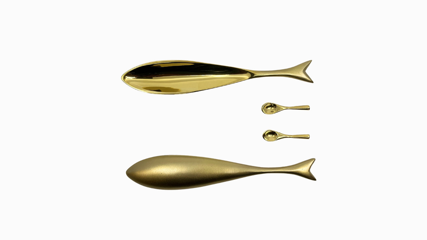 Fish Salt & Pepper Servers
