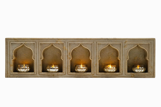 Quintuple marble Niche