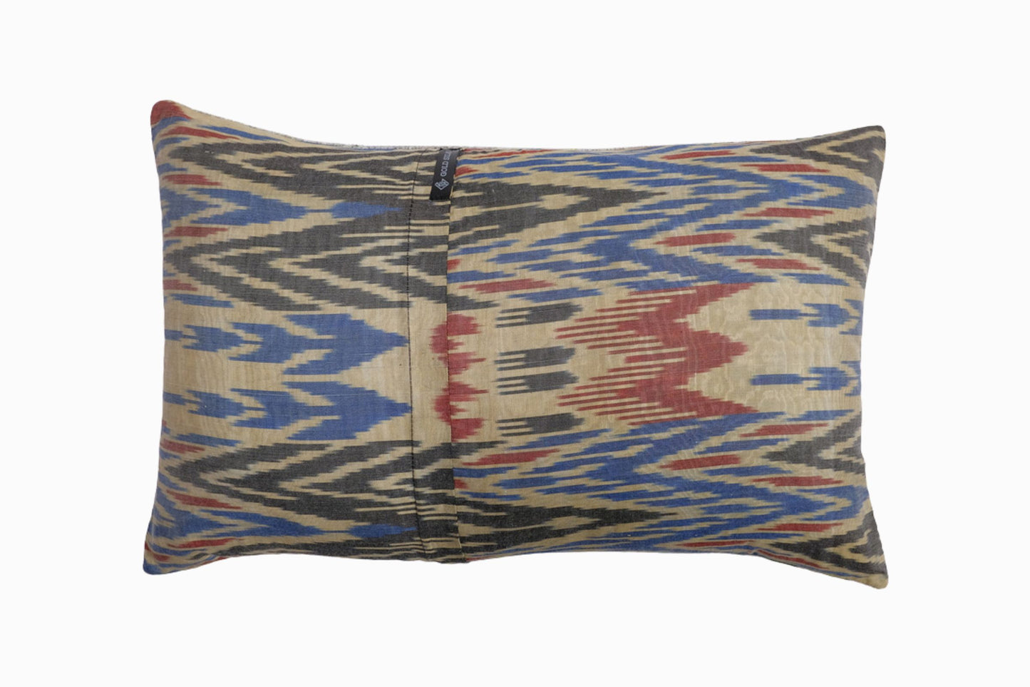 Uzbeki patterned velvet cushion