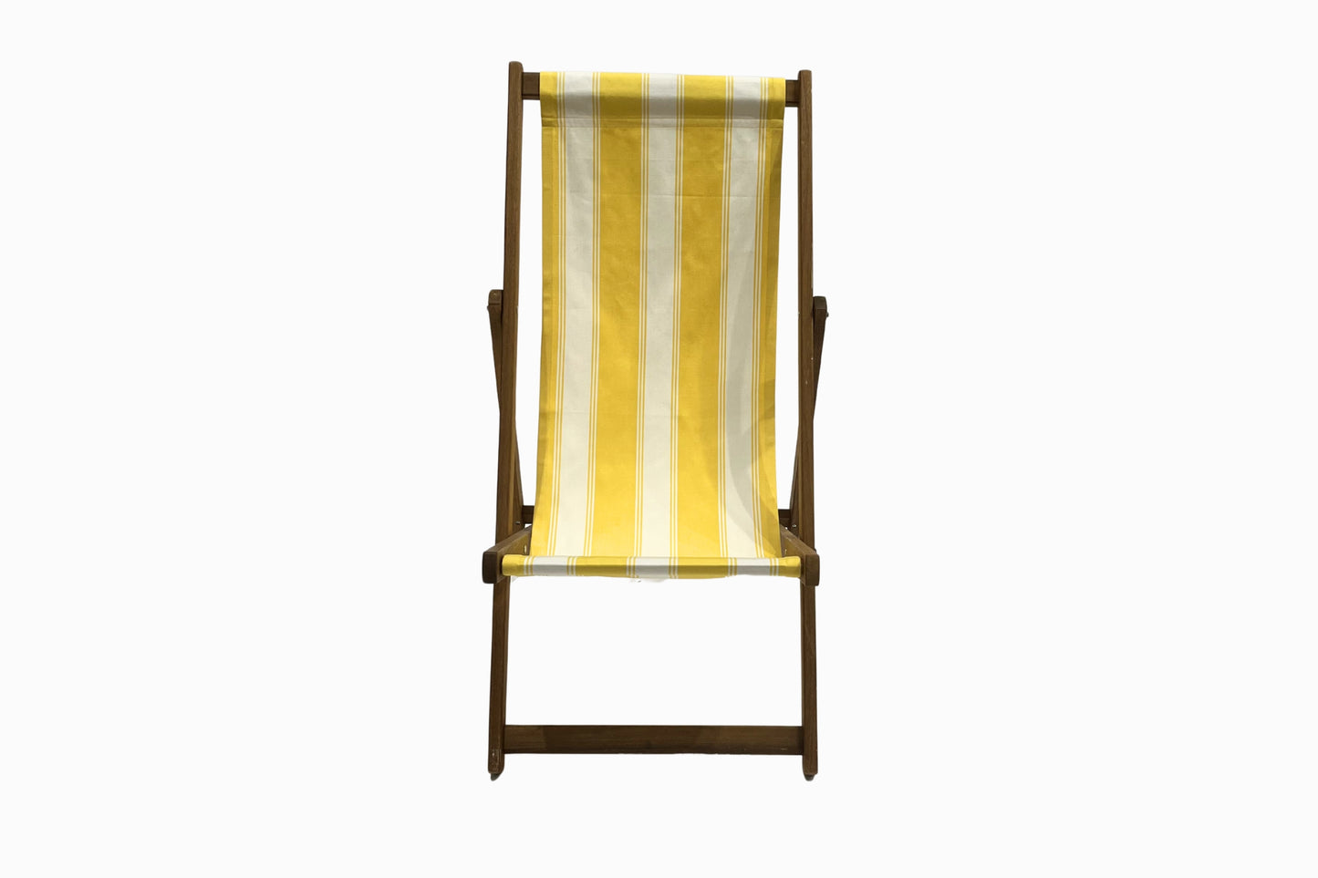 Yellow Stripe Deckchair