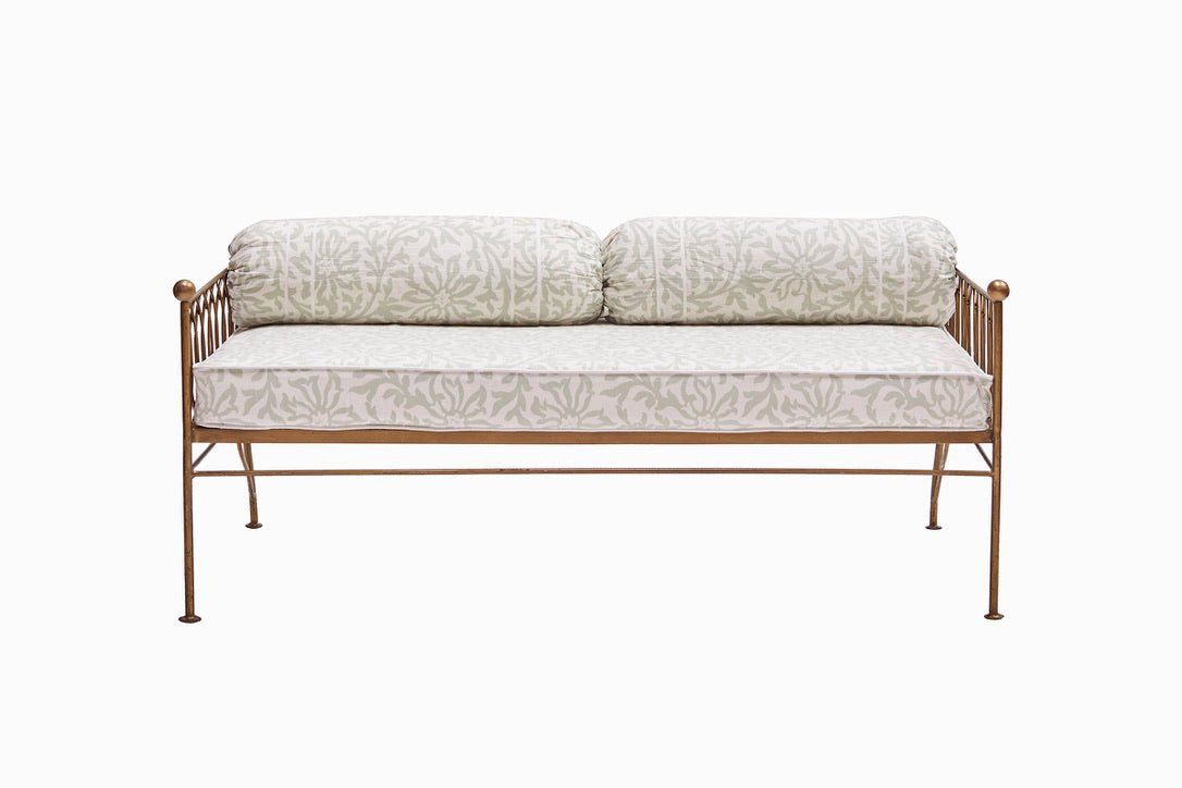 PALM SPRINGS DAYBED - GOLD FRAME