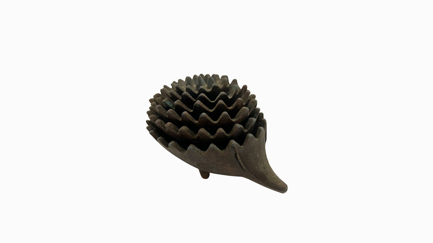 Vintage Stacking Metal Hedgehhogs
