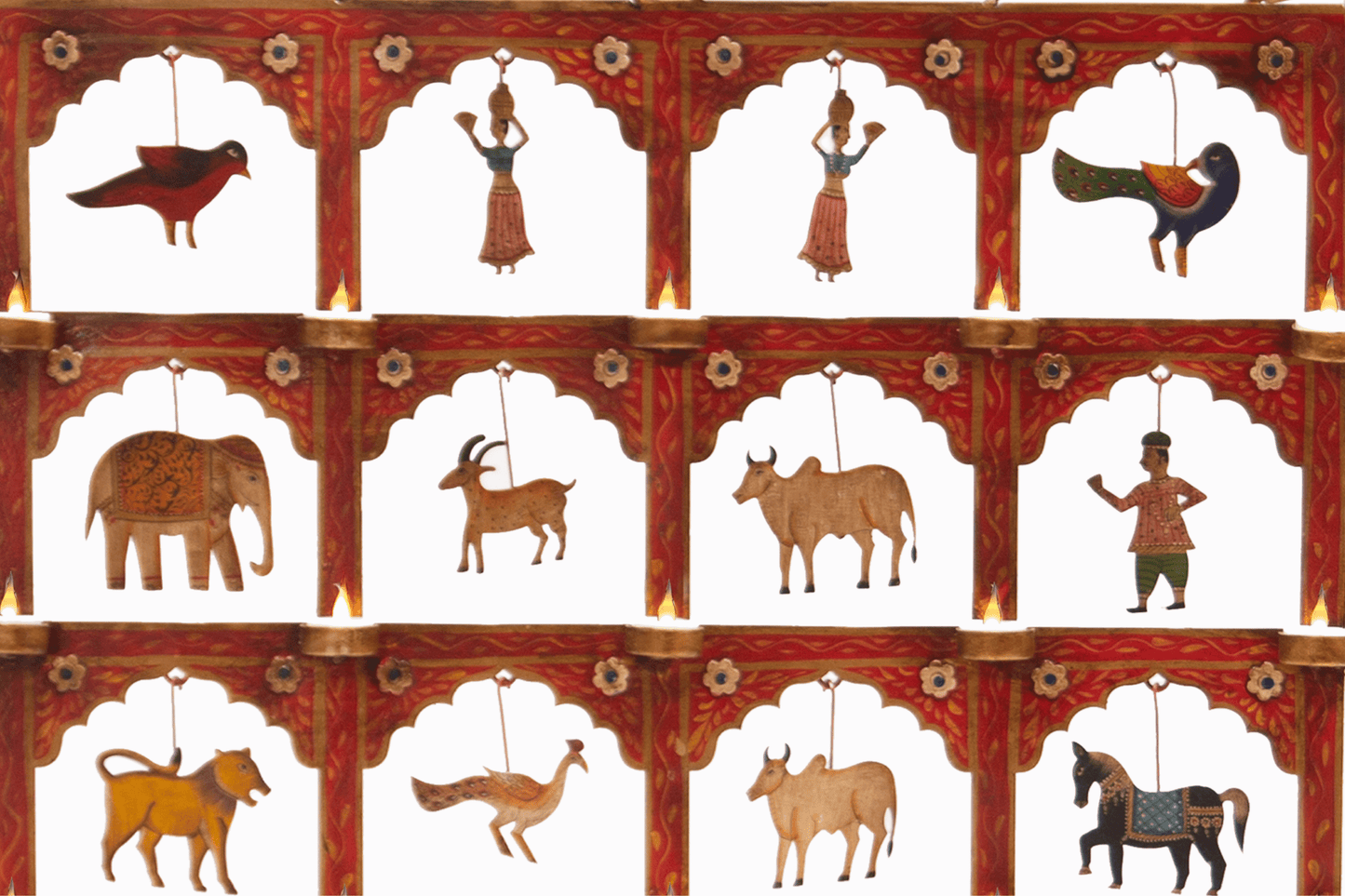 Advent Calendar Tealight Holder
