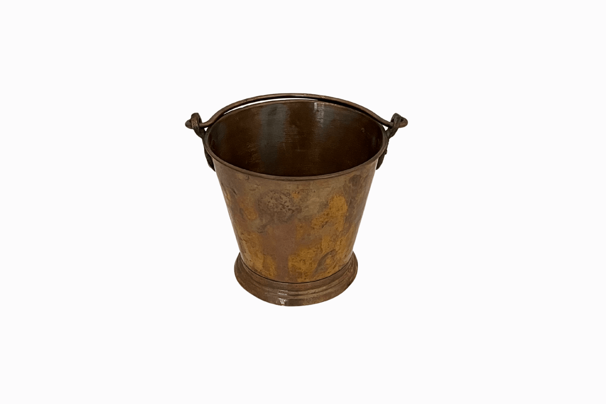 Shree Raj Bucket Set Vintage Indian Brass Bucket – Raj Tent Club Shop