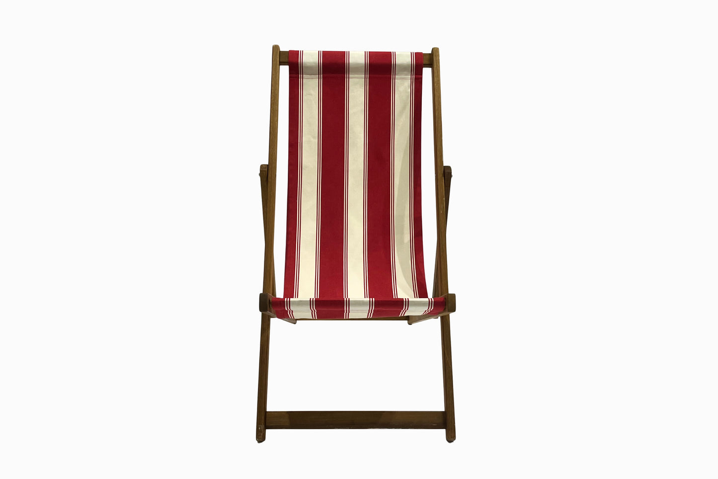 Red Stripe Deckchair