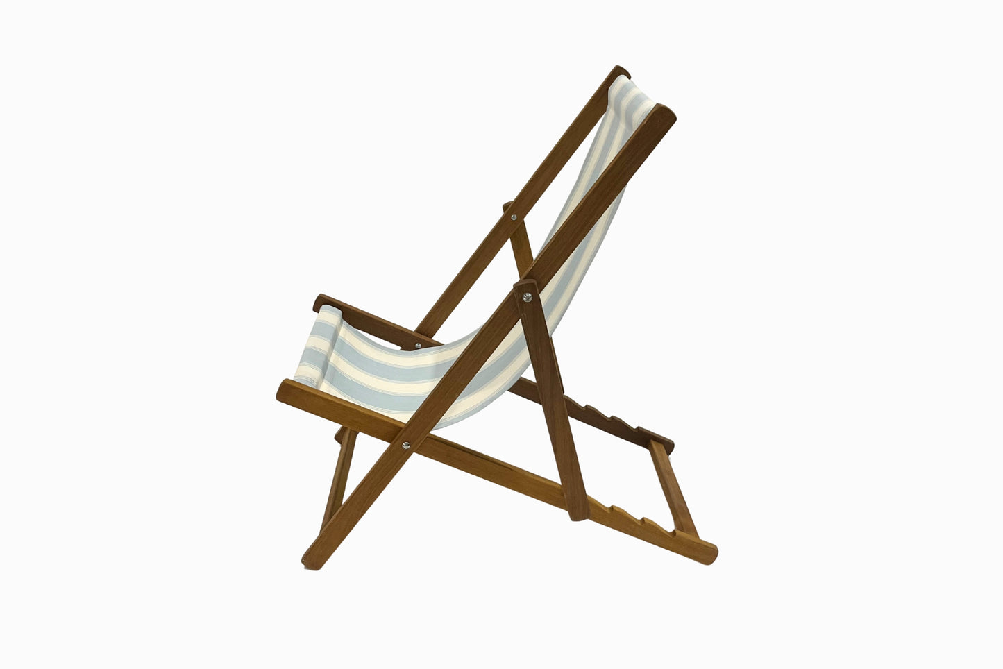 Powder Blue Stripe Deckchair
