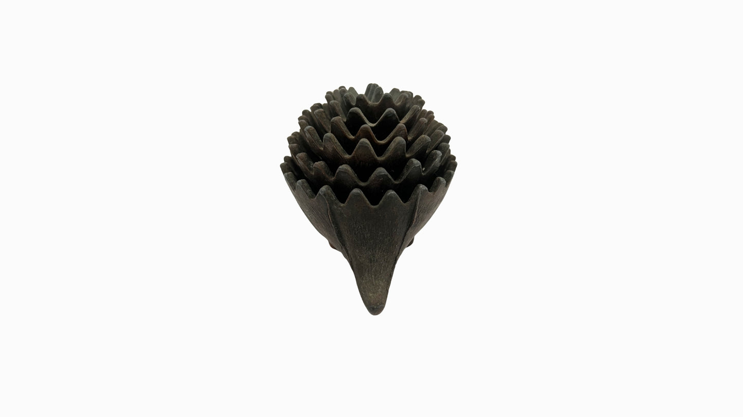Vintage Stacking Metal Hedgehhogs