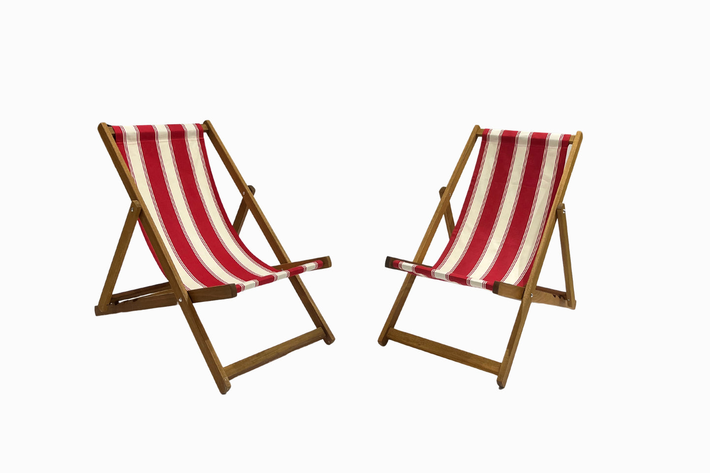 Red Stripe Deckchair