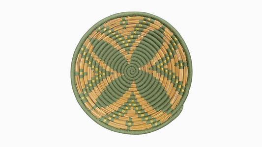 Large Berber Basket - Sage