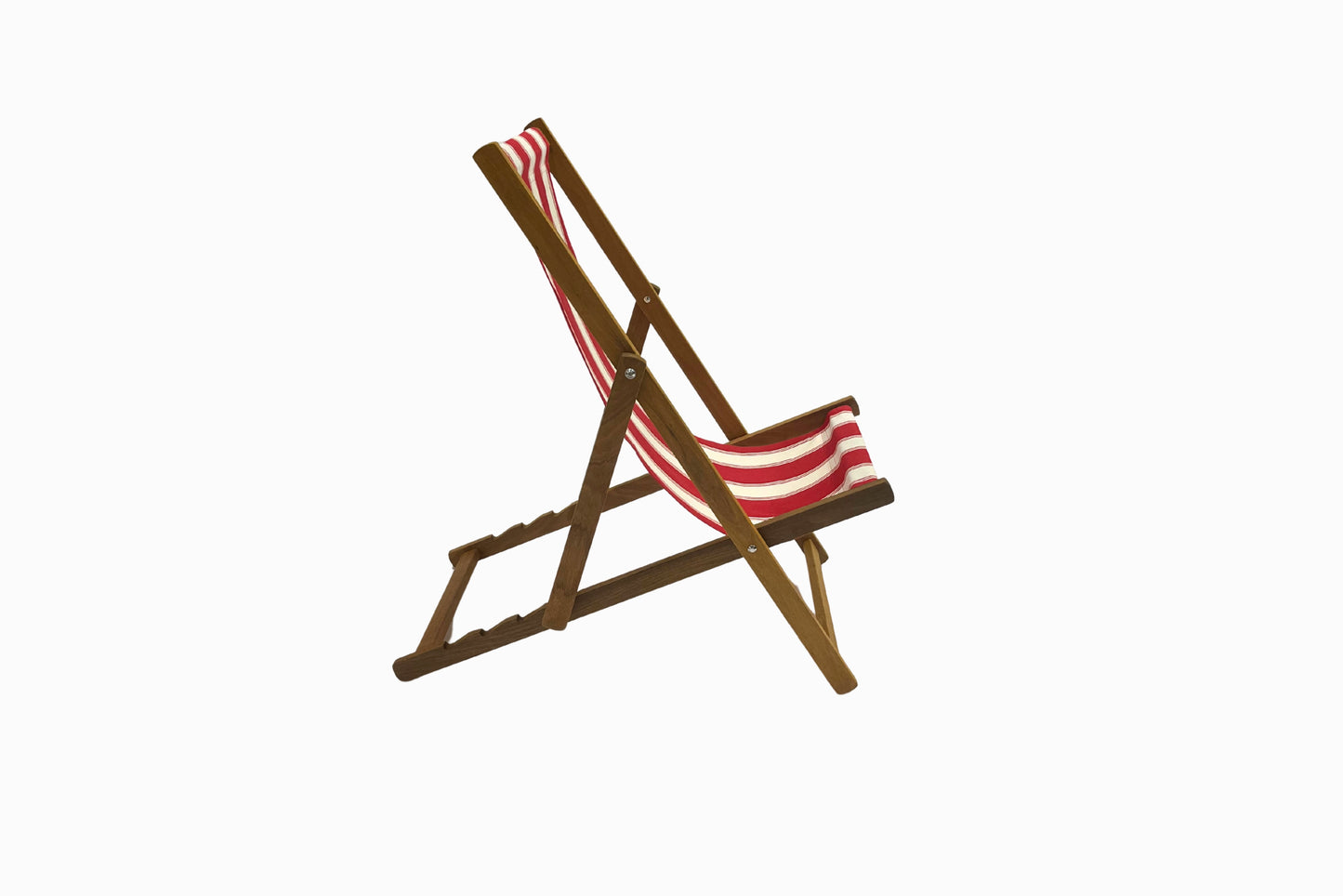 Red Stripe Deckchair