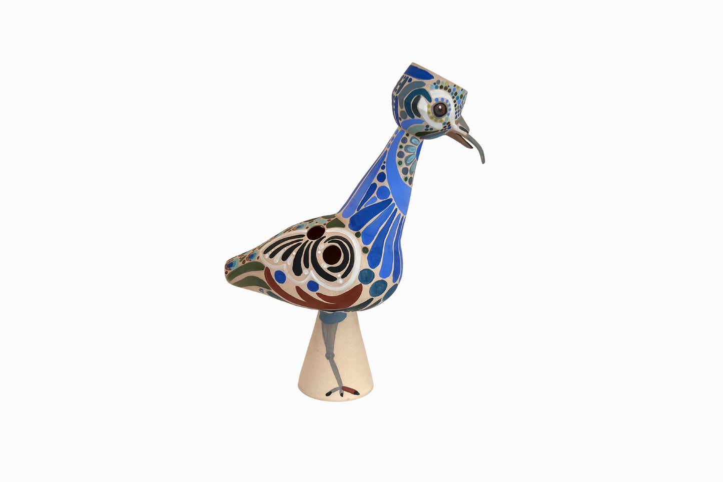 Emma Christmas Peacock Vase 3