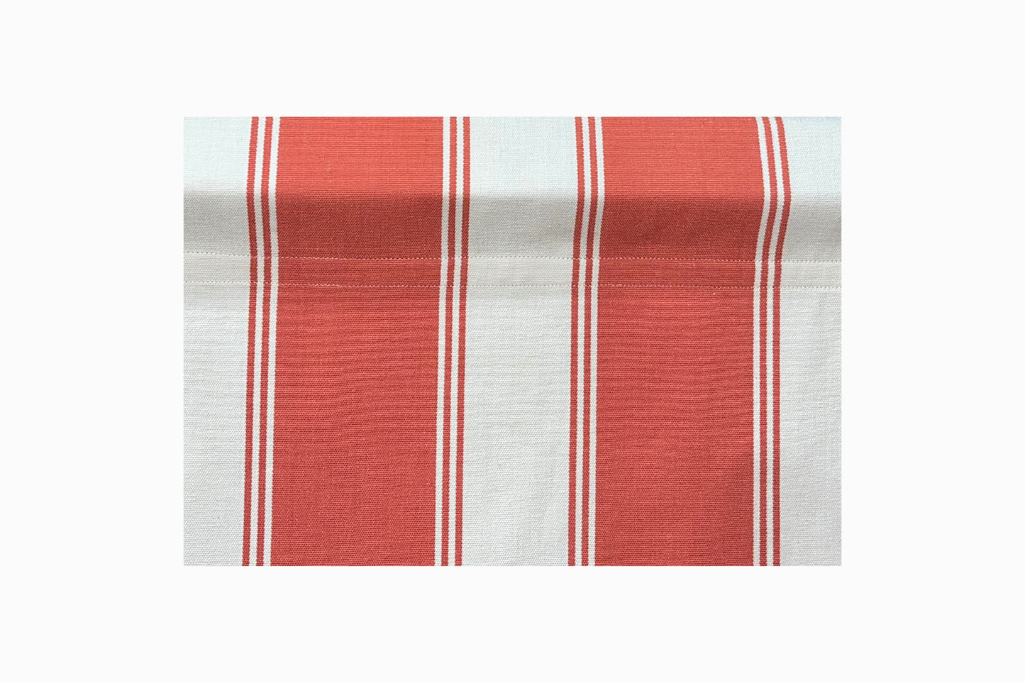 Coral Stripe Deckchair