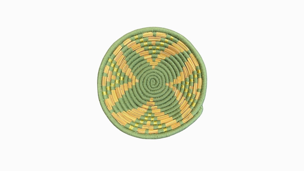 Berber Woven Basket - Sage