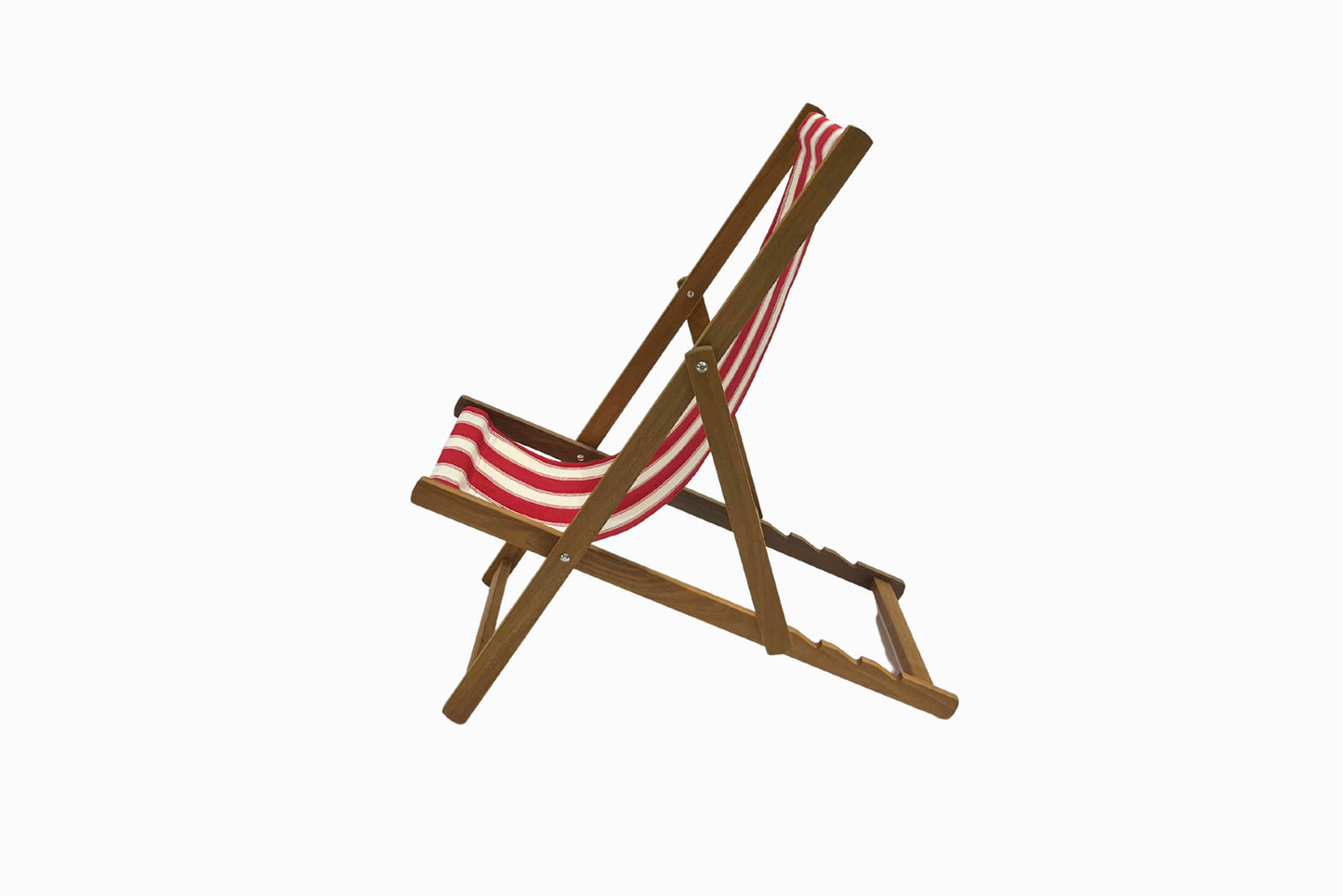 Red Stripe Deckchair
