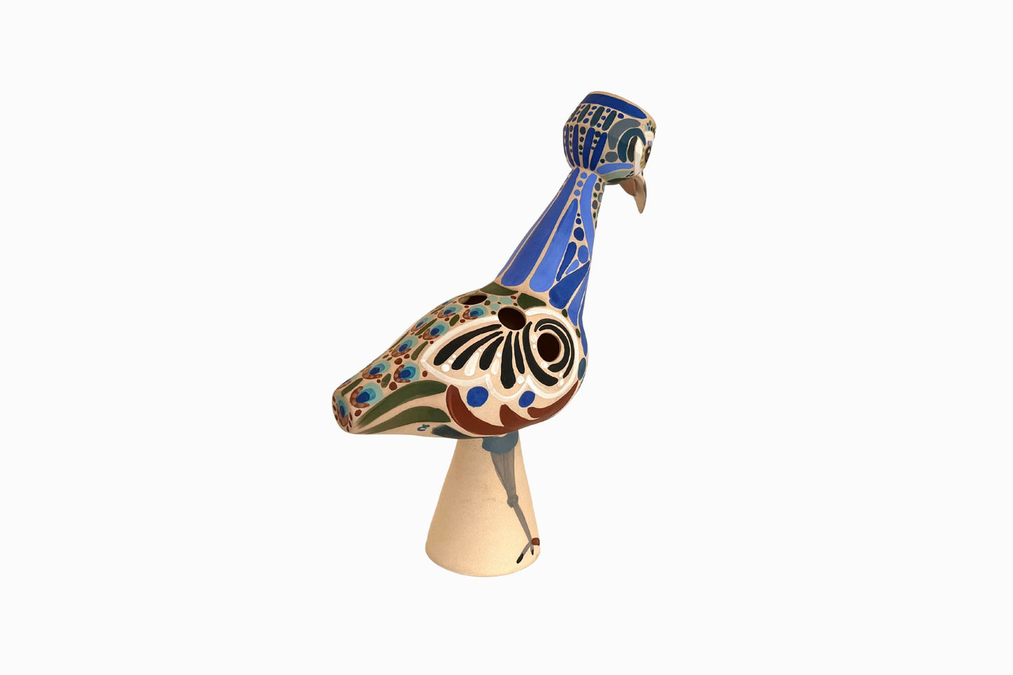 Emma Christmas Peacock Vase 3