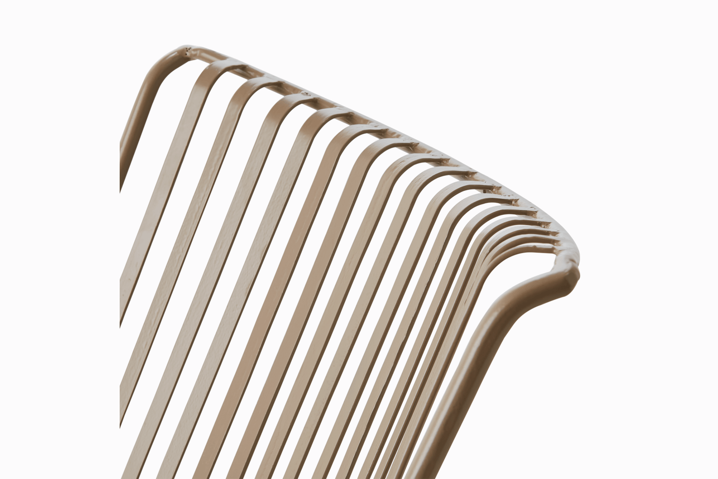 Amalfi Metal Armchair - Taupe