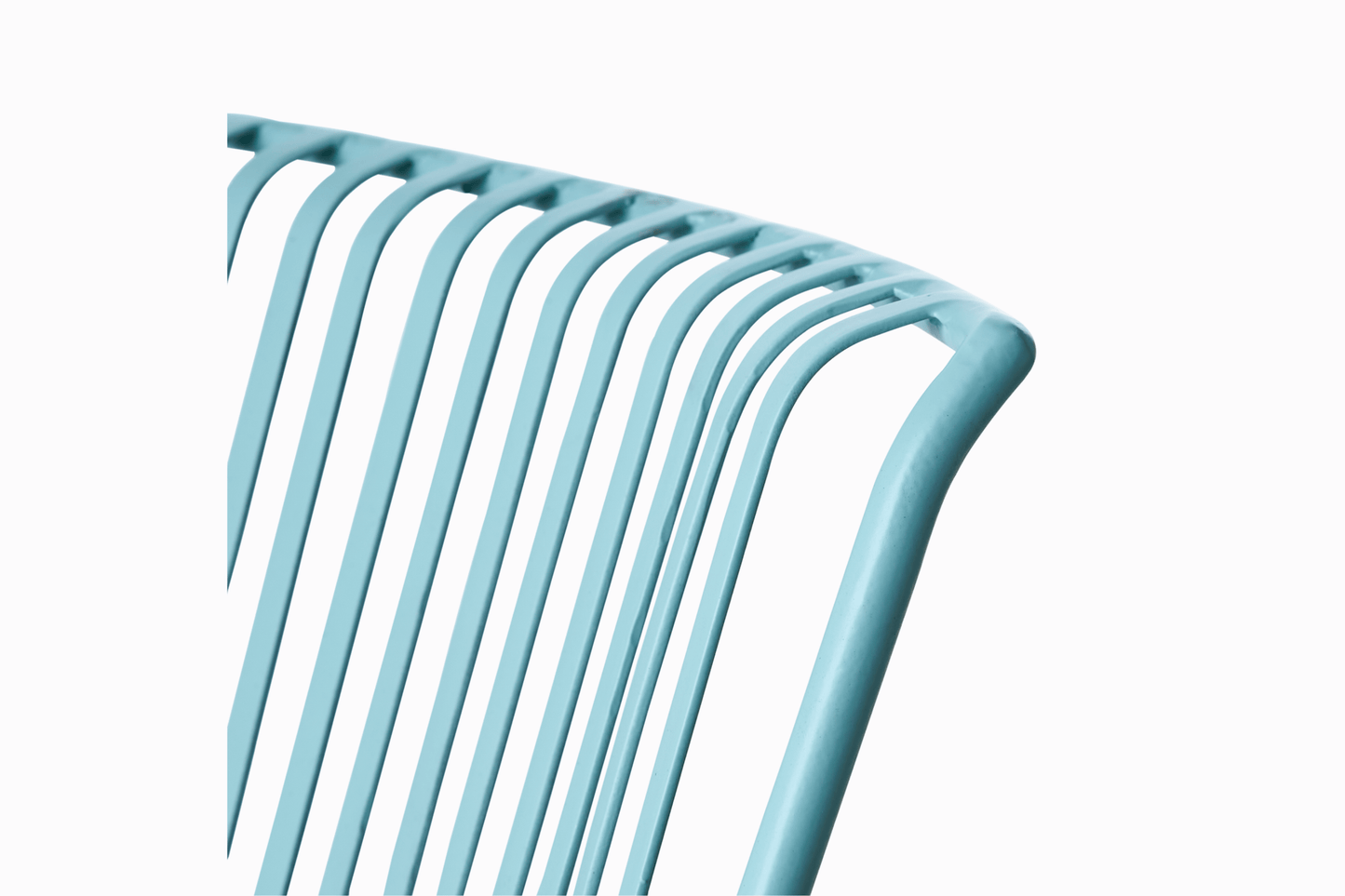 Amalfi Metal Dining Chair - Celadon