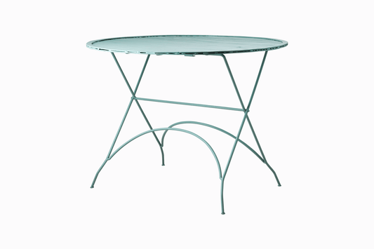 Amalfi Metal Dining Table - Celadon