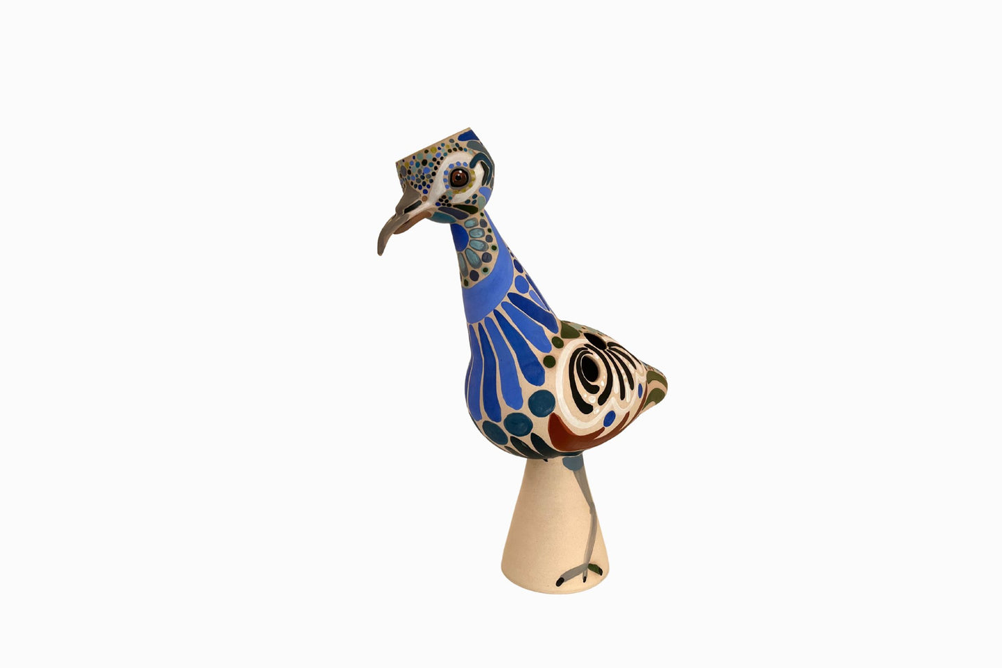 Emma Christmas Peacock Vase 3