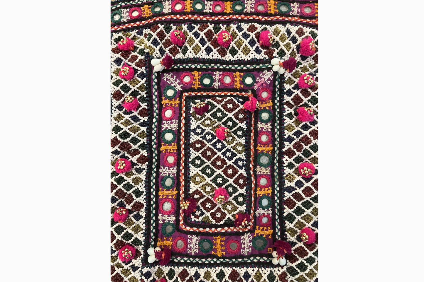 Beaded Banjari Dowry Bag