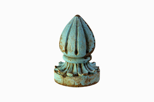 A vintage Indian finial.
