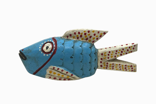 Blue & white Bozo Fish