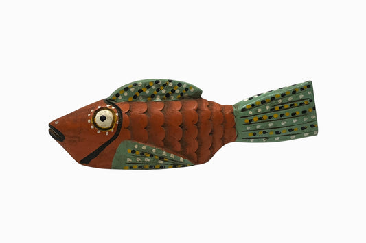 Orange & Green Bozo Fish