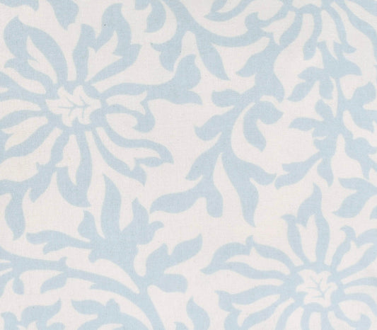 Palm Spring Seat Cushion - Clematis Powder Blue