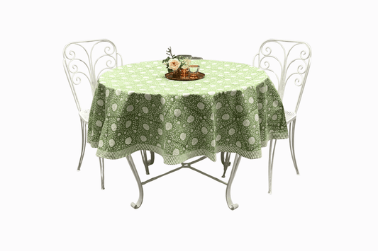 Nappe en coton TC5 avec grenadiers imprimés en bloc 