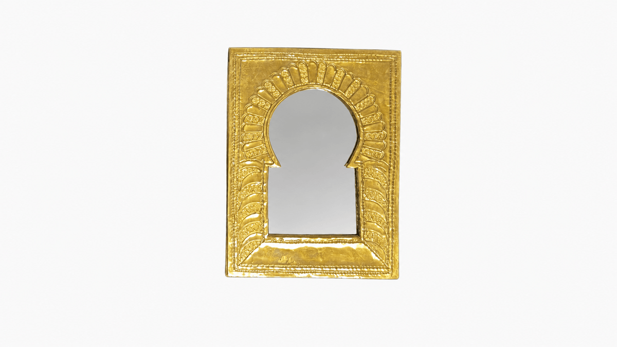 Tooled Moroccan Mirror 3