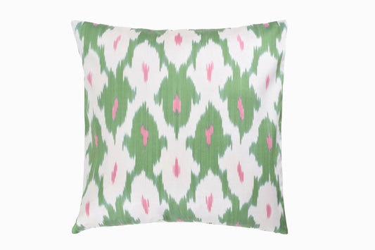 Silk Ikat square cushion Ref 4