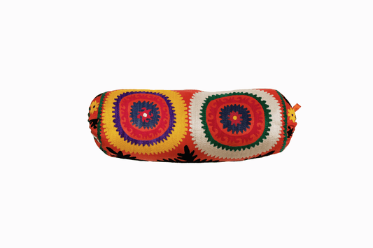 Uzbeki Embroidered bolster III