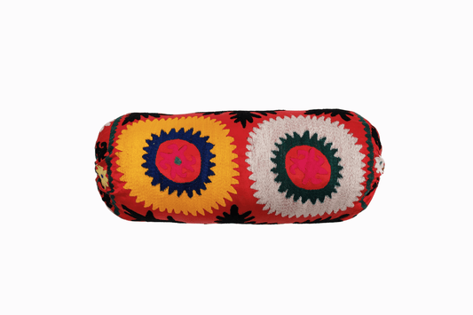 Uzbeki embroidered bolster 1