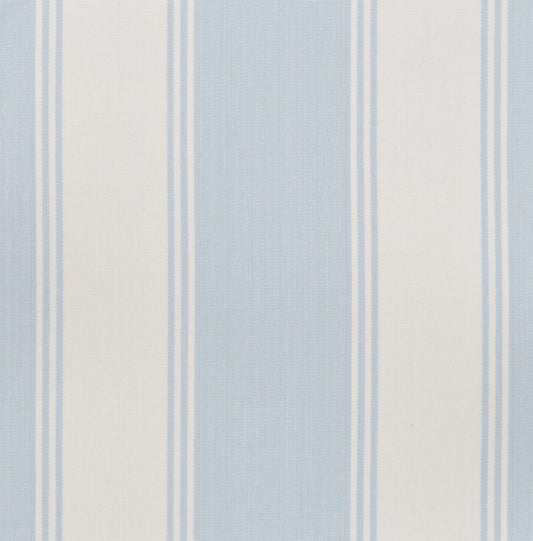 Palm Spring Seat Cushion - Blue & Cream Stripe