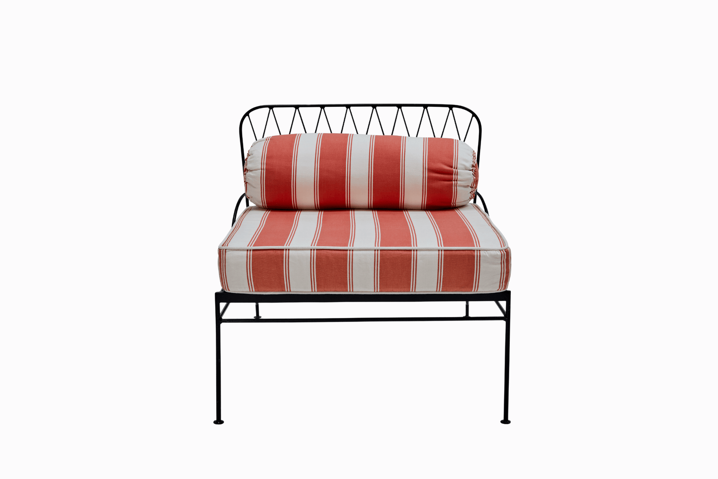 PALM SPRINGS CHAIR - GUNMETAL FRAME