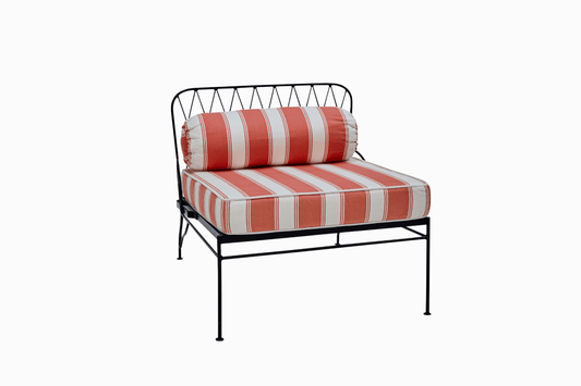 PALM SPRINGS CHAIR - GUNMETAL FRAME