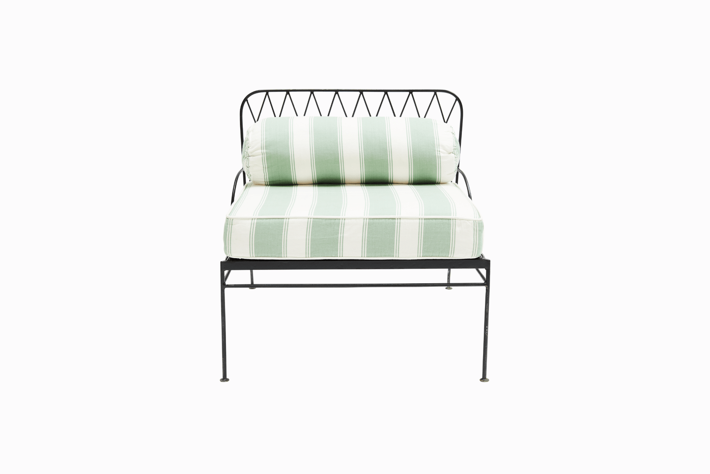 PALM SPRINGS CHAIR - GUNMETAL FRAME