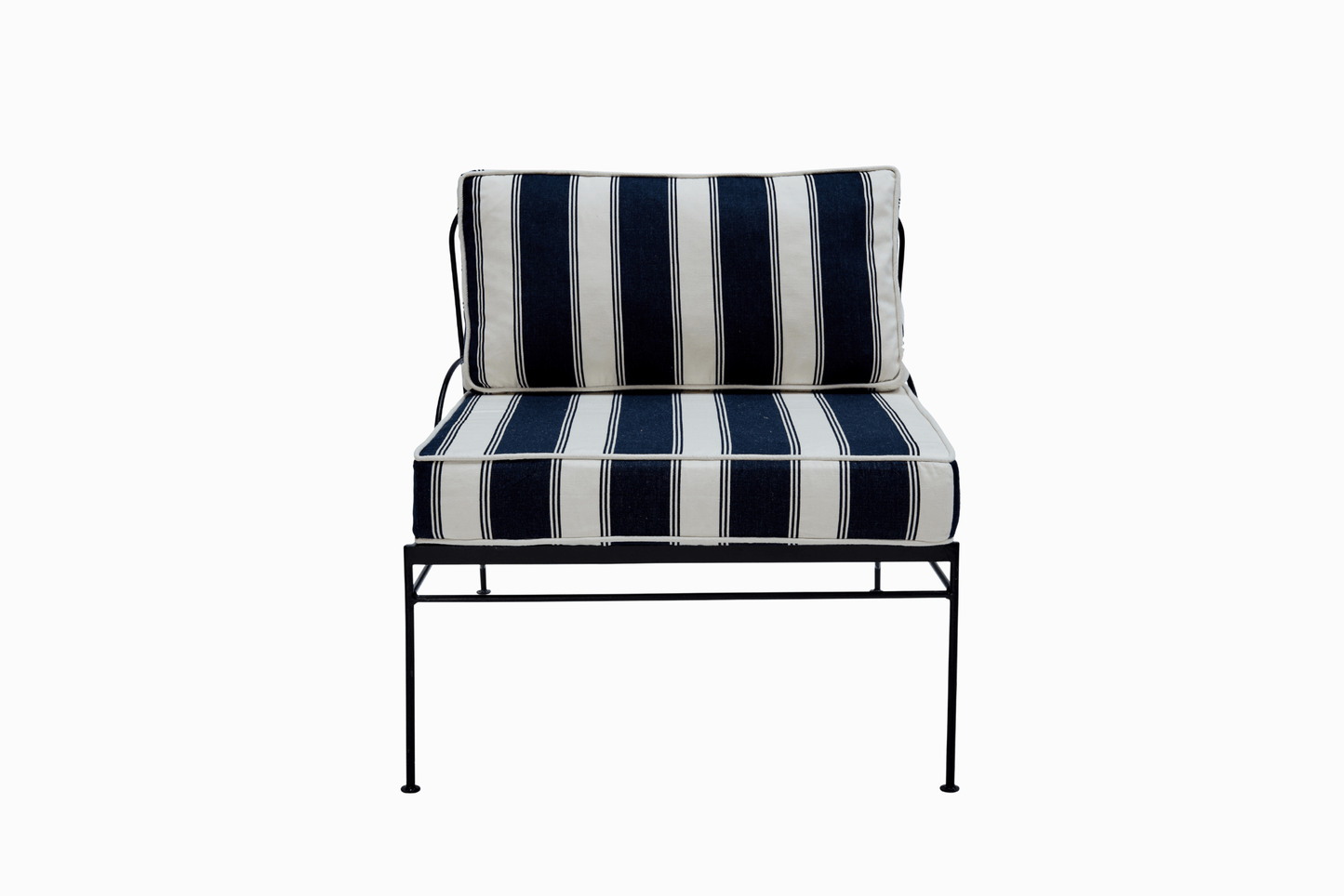 PALM SPRINGS CHAIR - GUNMETAL FRAME