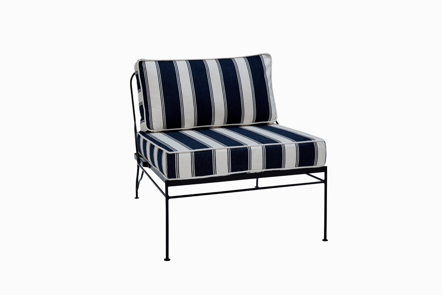 PALM SPRINGS CHAIR - GUNMETAL FRAME