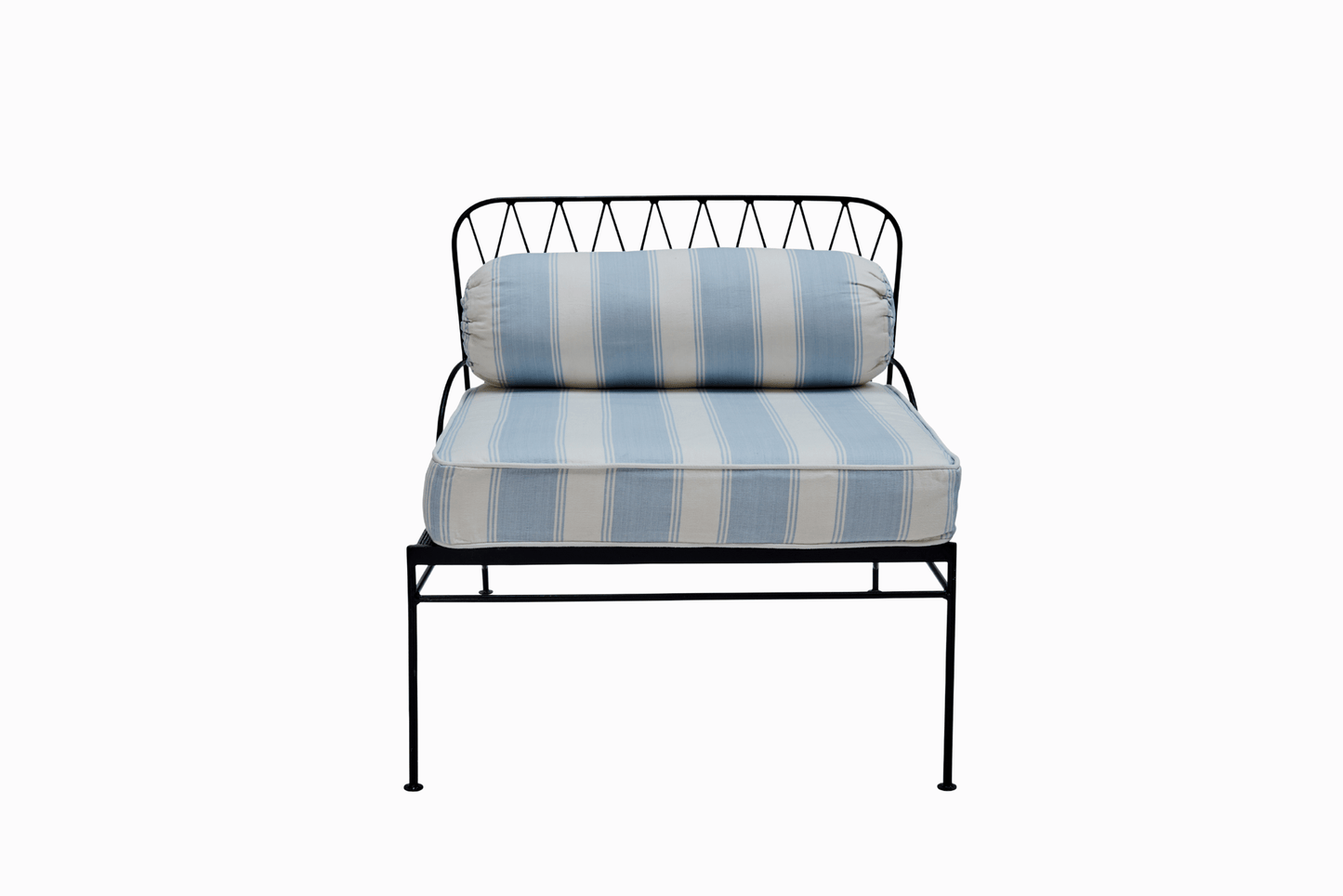 PALM SPRINGS CHAIR - GUNMETAL FRAME