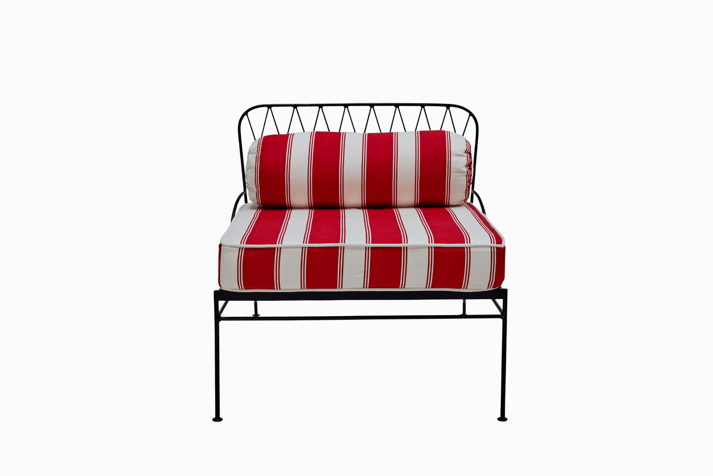 PALM SPRINGS CHAIR - GUNMETAL FRAME