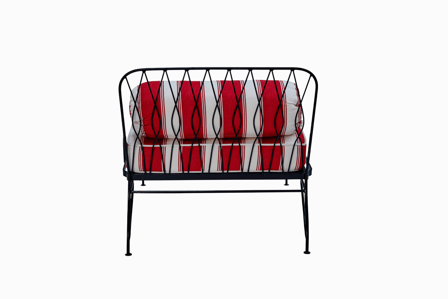 PALM SPRINGS CHAIR - GUNMETAL FRAME