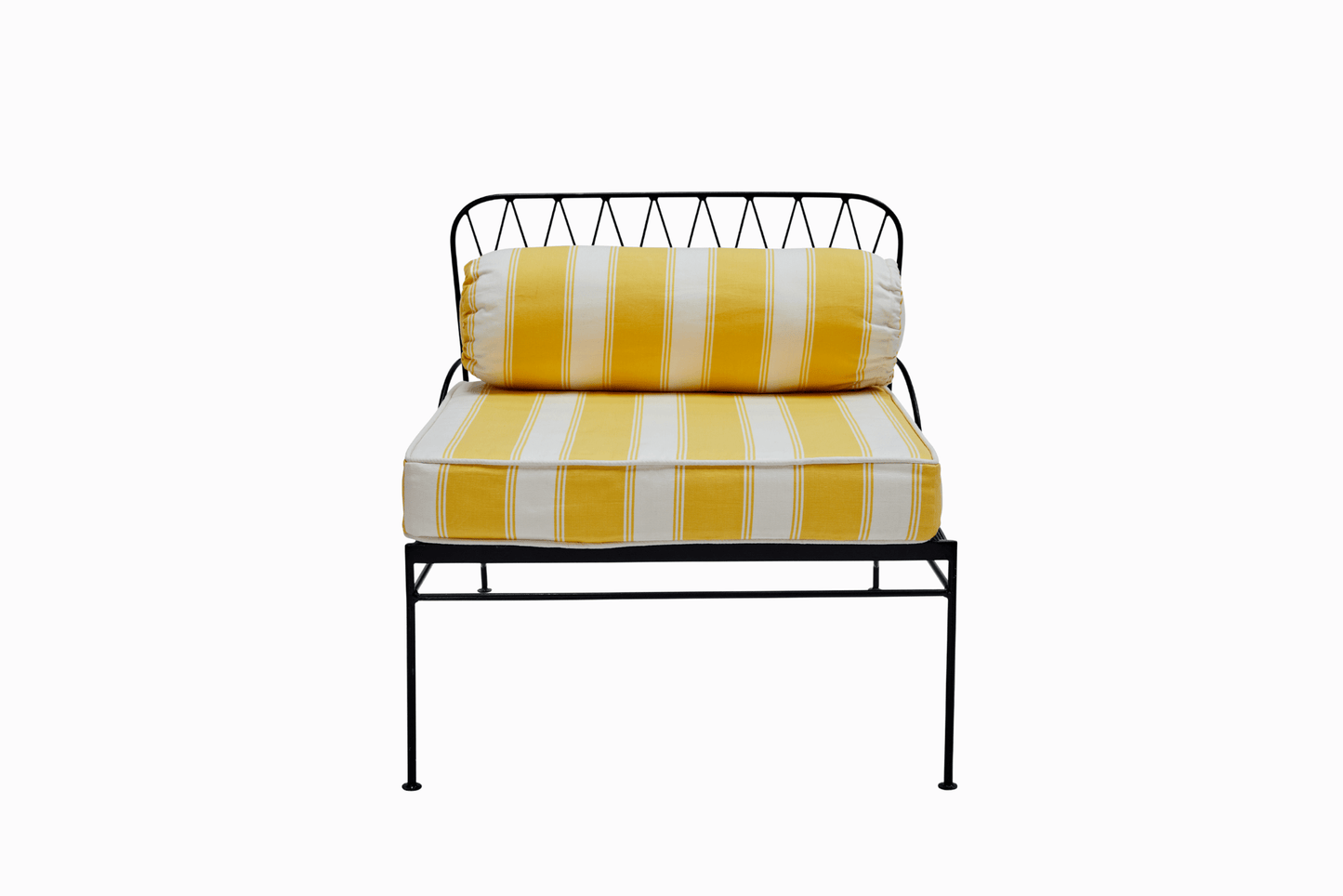 PALM SPRINGS CHAIR - GUNMETAL FRAME