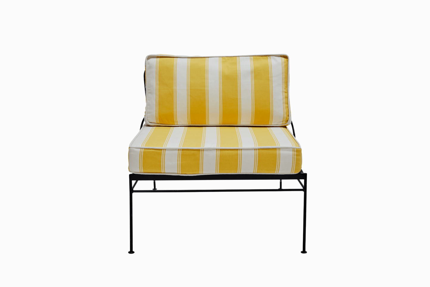 PALM SPRINGS CHAIR - GUNMETAL FRAME