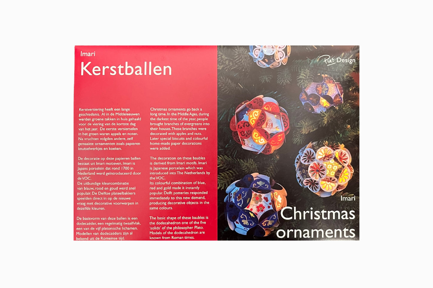 Imari Christmas Baubles